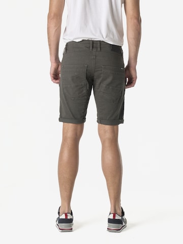 KOROSHI - regular Pantalón vaquero cargo en gris