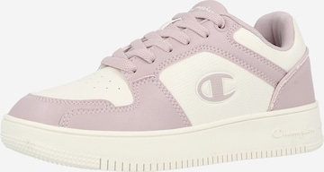 Baskets basses 'REBOUND 2.0' Champion Authentic Athletic Apparel en rose : devant