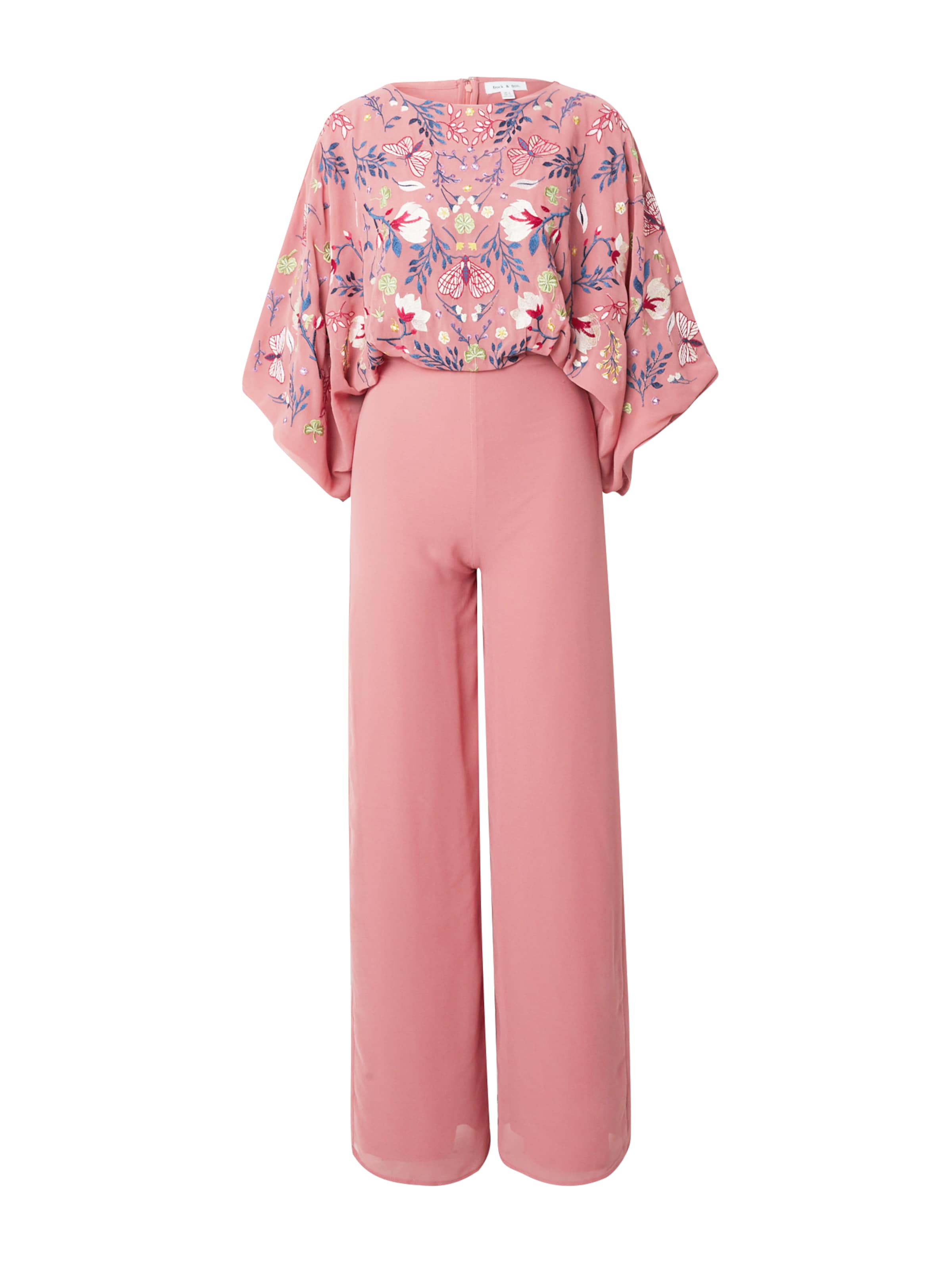 Combinaison Frock and Frill en rose : devant