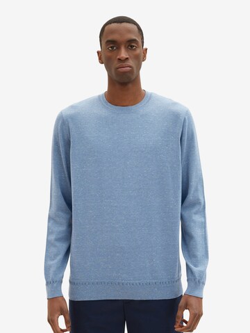 TOM TAILOR Sweater in Blue: front