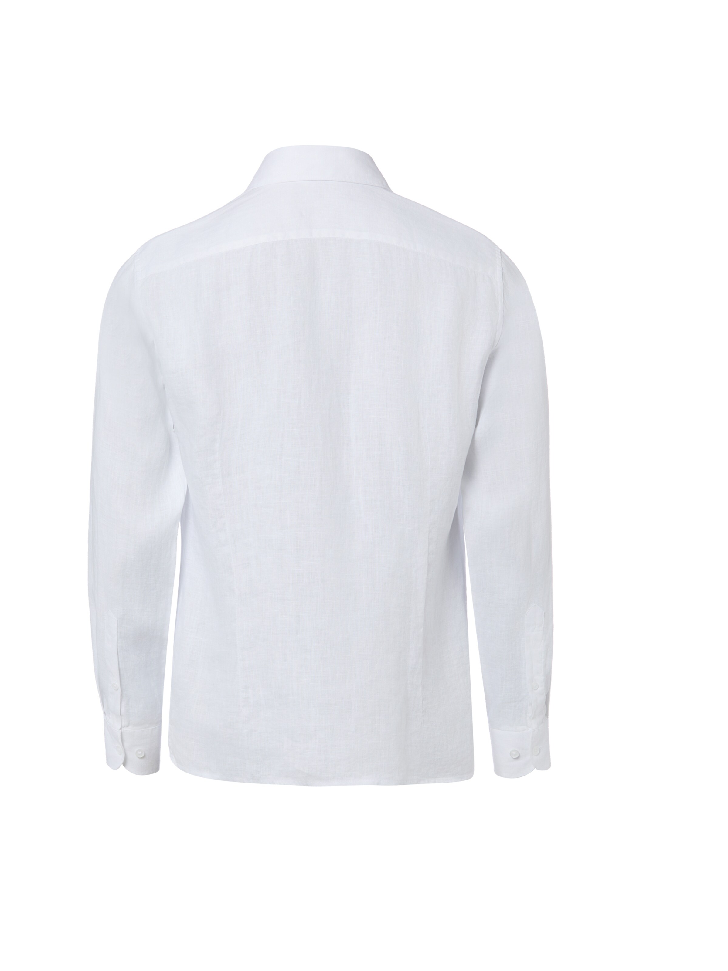 Nils Sundström Comfort fit Overhemd in Wit