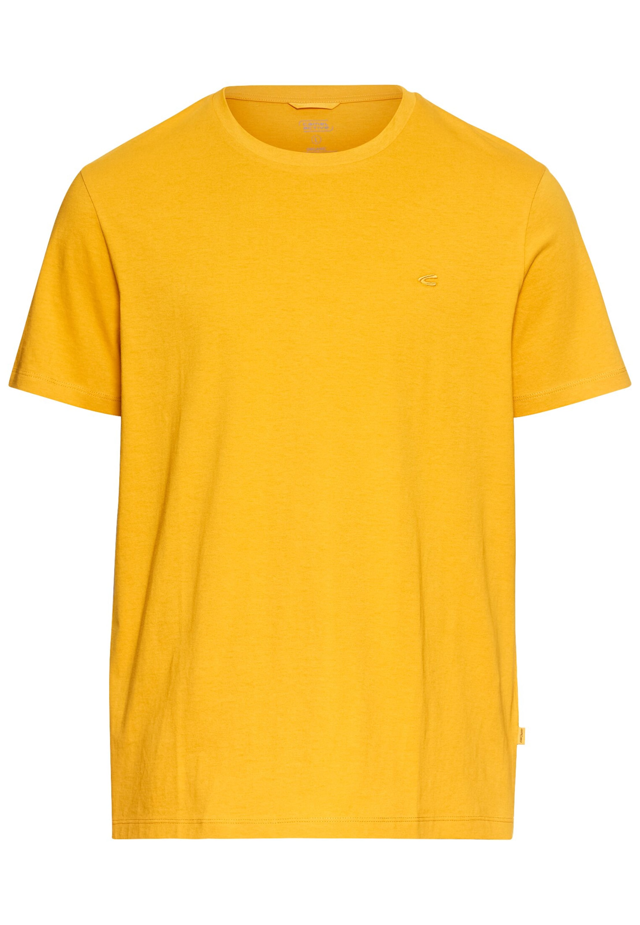 CAMEL ACTIVE Shirt in Yellow: front