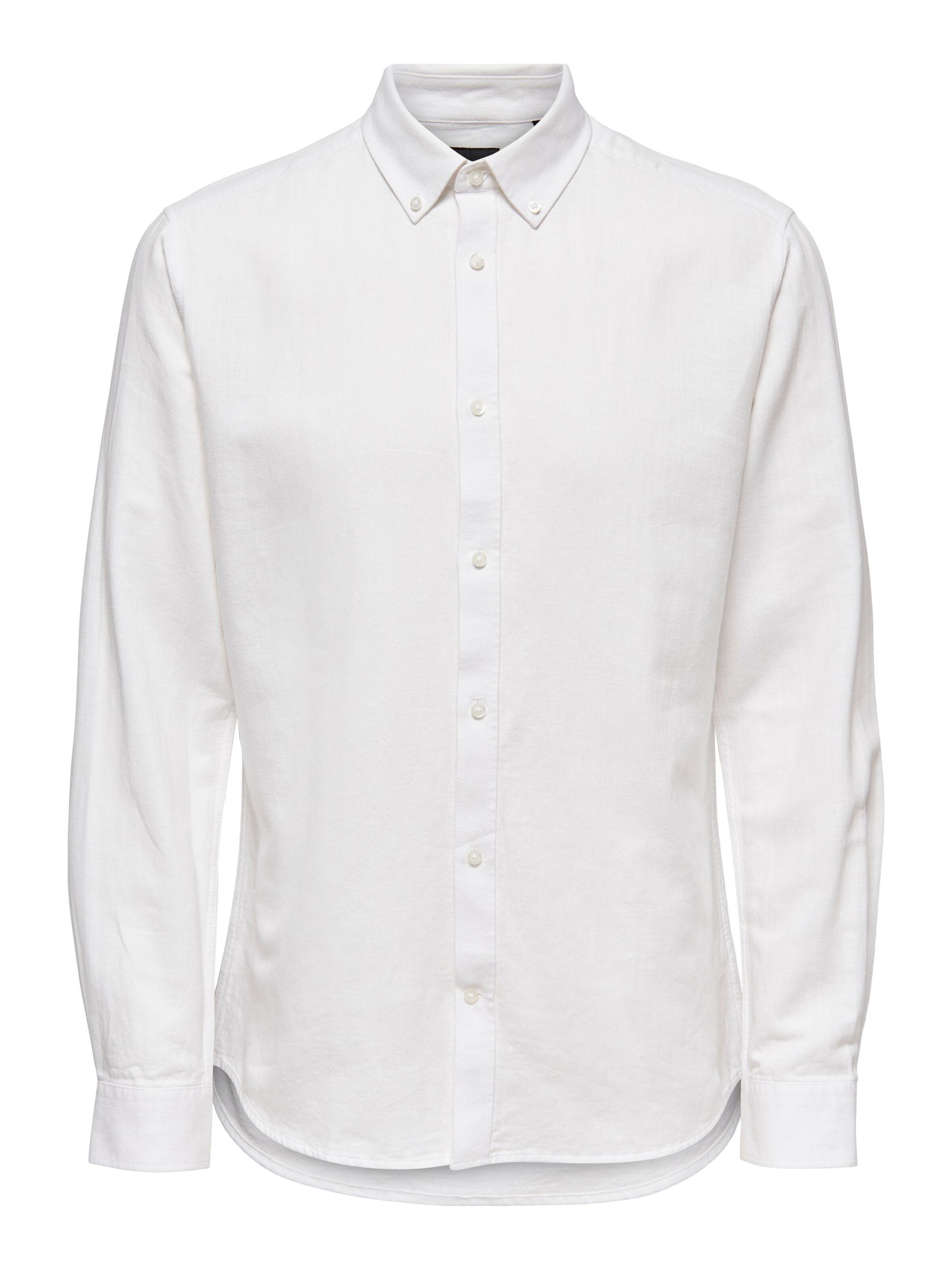 Homme Chemise Arlo Only & Sons en Blanc 