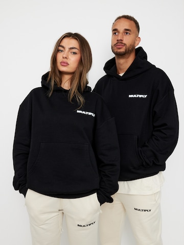 Multiply Apparel Sweatshirt i svart: framsida
