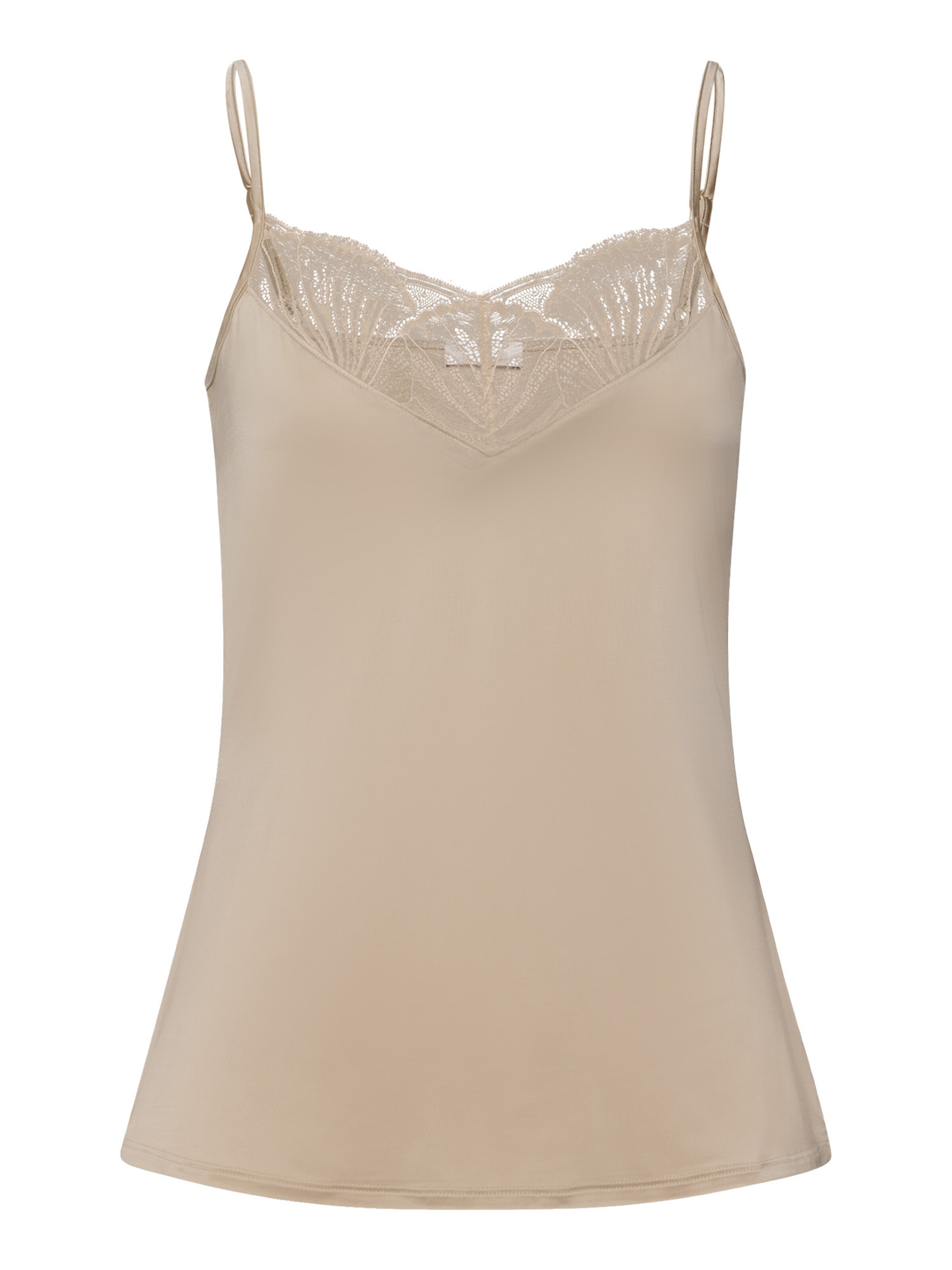 Chemise de nuit 'Lilith' Hanro en beige : devant