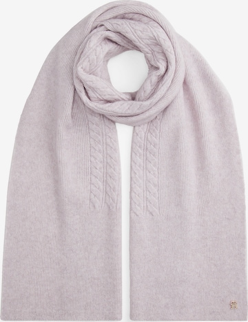 Écharpe TOMMY HILFIGER en rose : devant