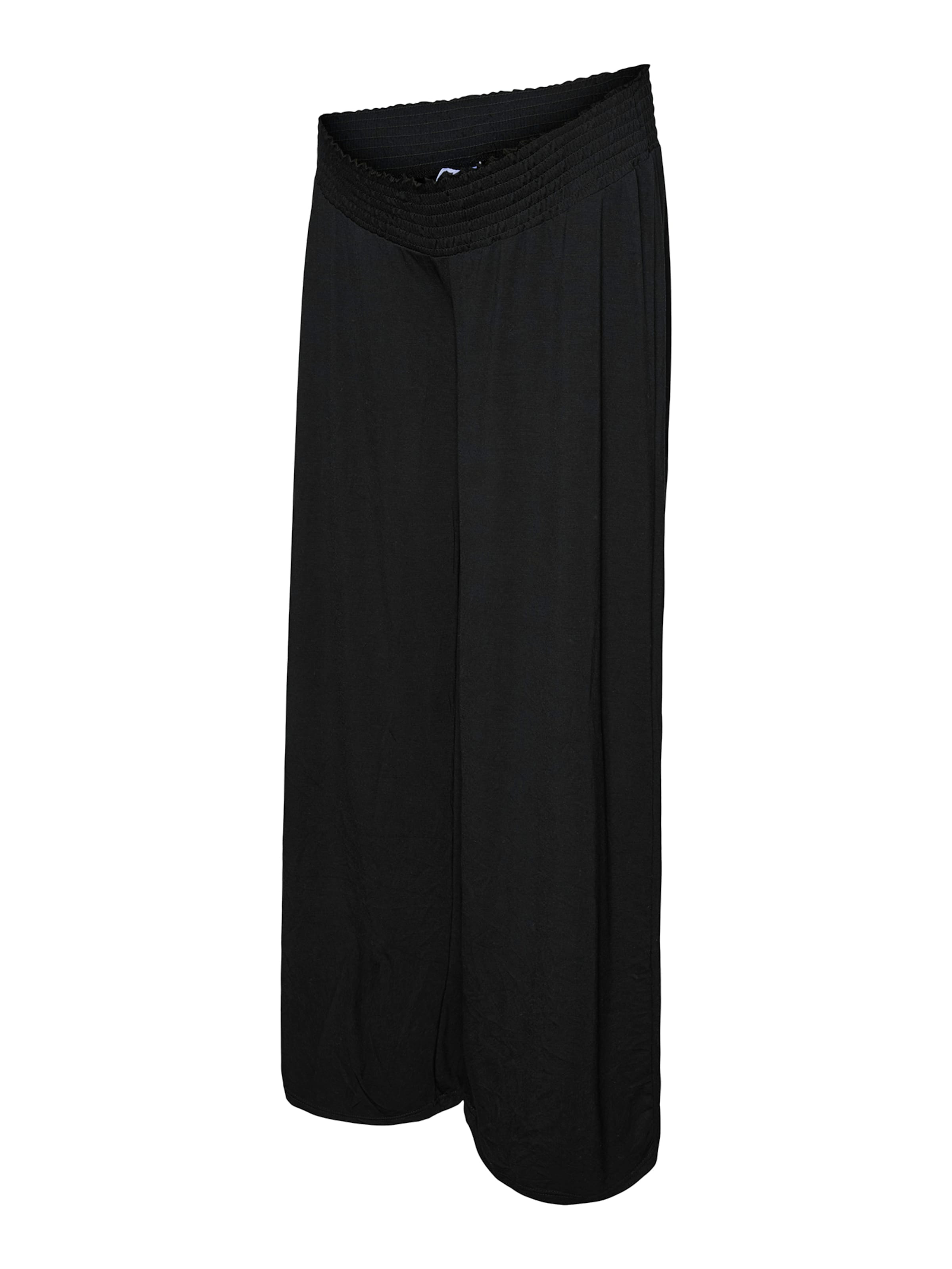 melns MAMALICIOUS Platas staras Bikses 'MLRANI': no priekšpuses