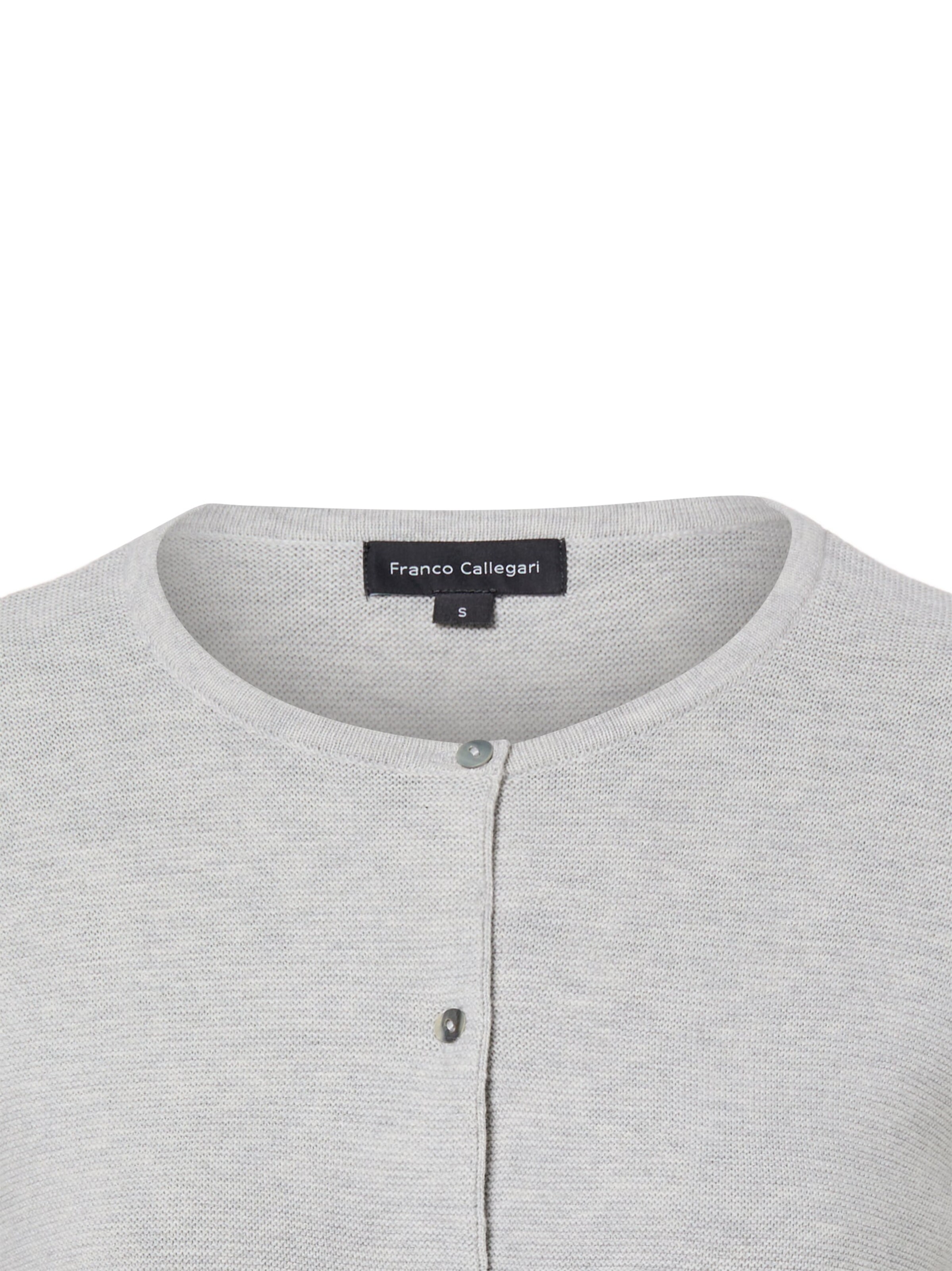 Franco Callegari Strickjacke in Grau