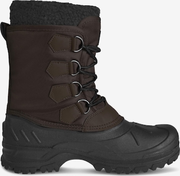 normani Snow Boots 'Coldery' in Brown