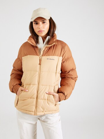 Giacca per outdoor 'Pike Lake' di COLUMBIA in marrone: frontale