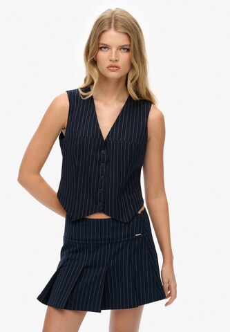 Superdry Bodywarmer in Grijs: voorkant