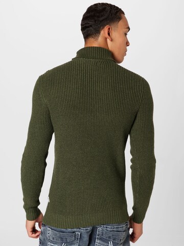 BLEND Pullover in Grün