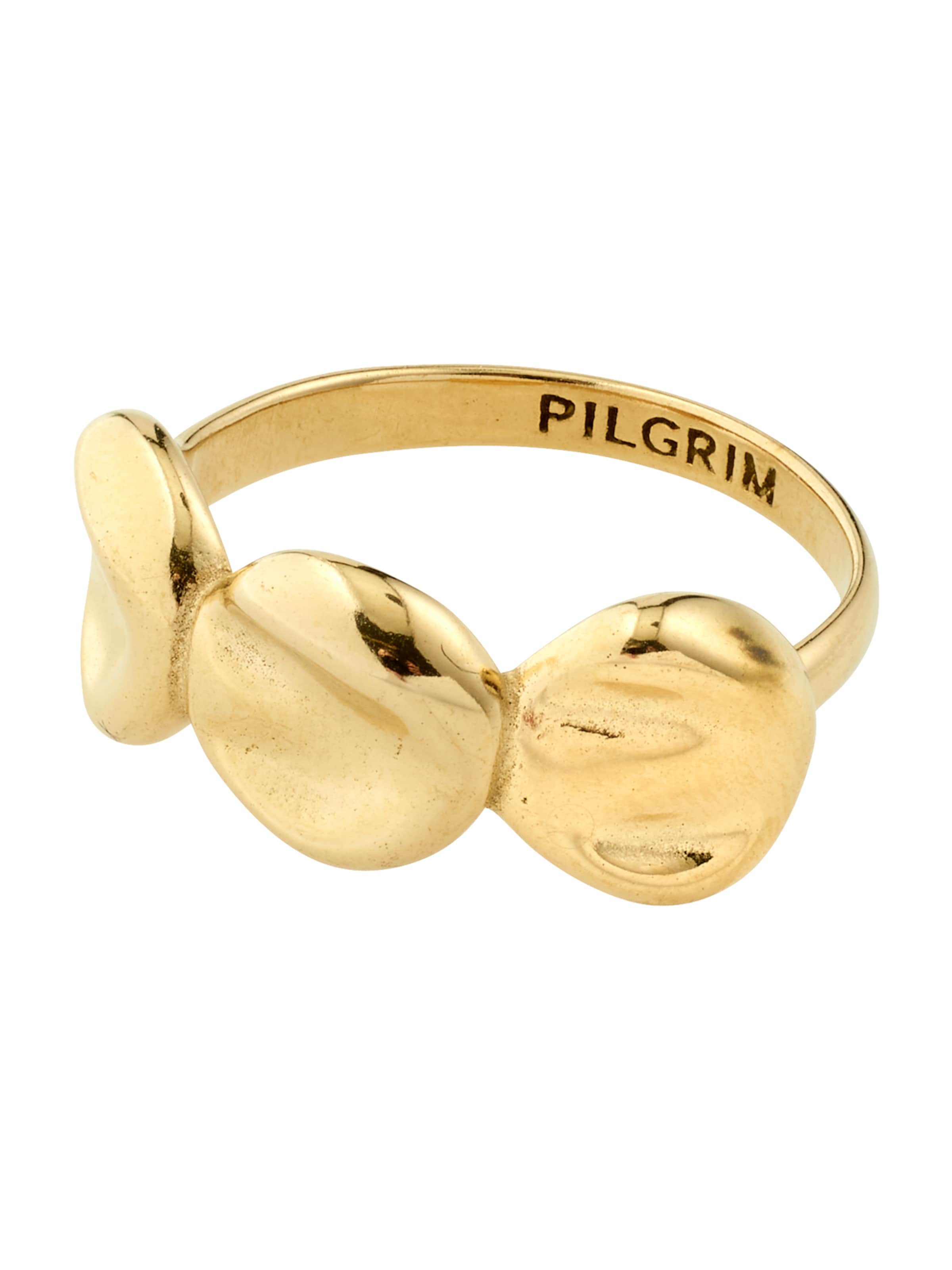 Pilgrim Ring 'Sparkle' i guld: forside