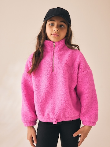 Giacca di pile di Next in rosa: frontale