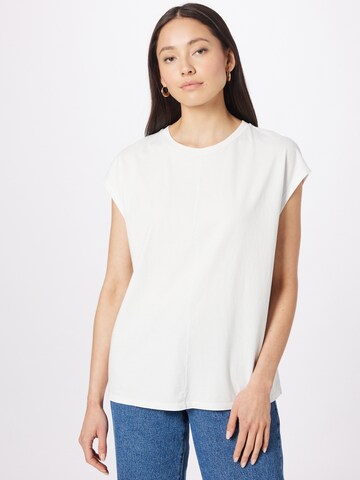 UNITED COLORS OF BENETTON Shirt in White: front