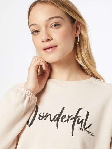 ONE MORE STORY - Sweatshirt em rosa