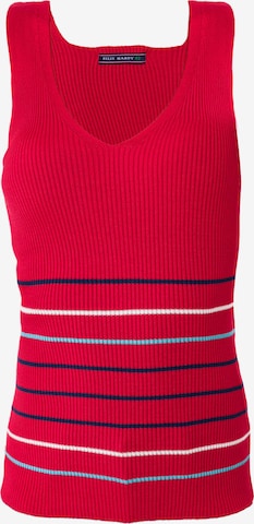 Felix Hardy - Top de malha em vermelho: frente