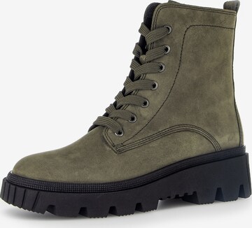GABOR Ankle Boots in Green: front