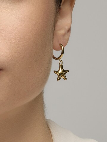 Luxenter - Pendientes 'OKAWA' en amarillo