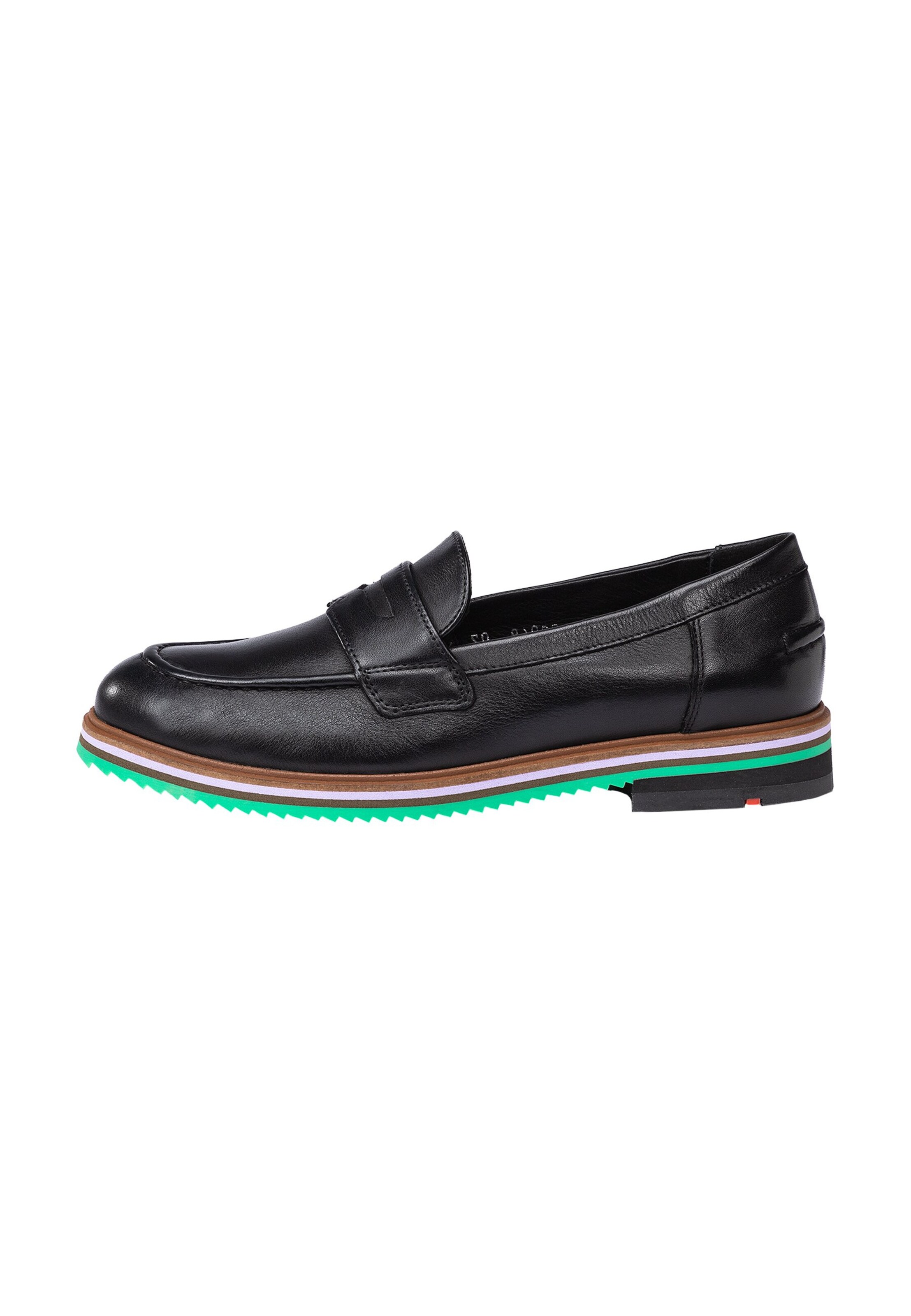 LLOYD Slip-ons in Black: front