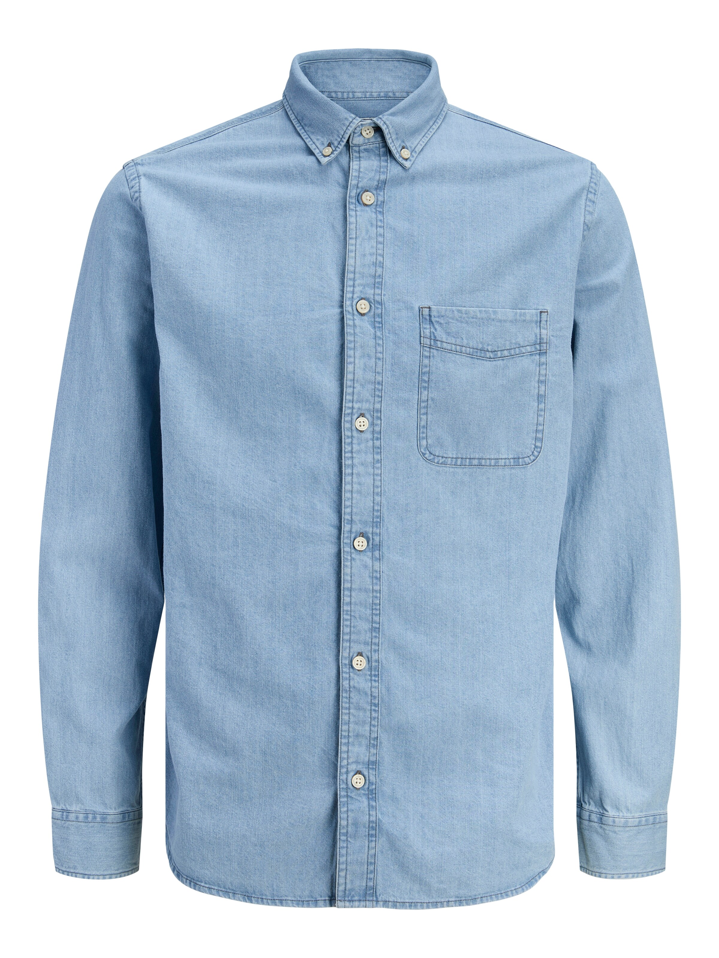JACK & JONES Button Up Shirt in XS in Light blue, Item view