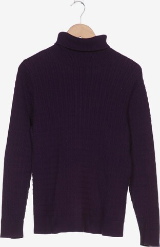 Lands‘ End Sweater & Cardigan in M in Purple: front