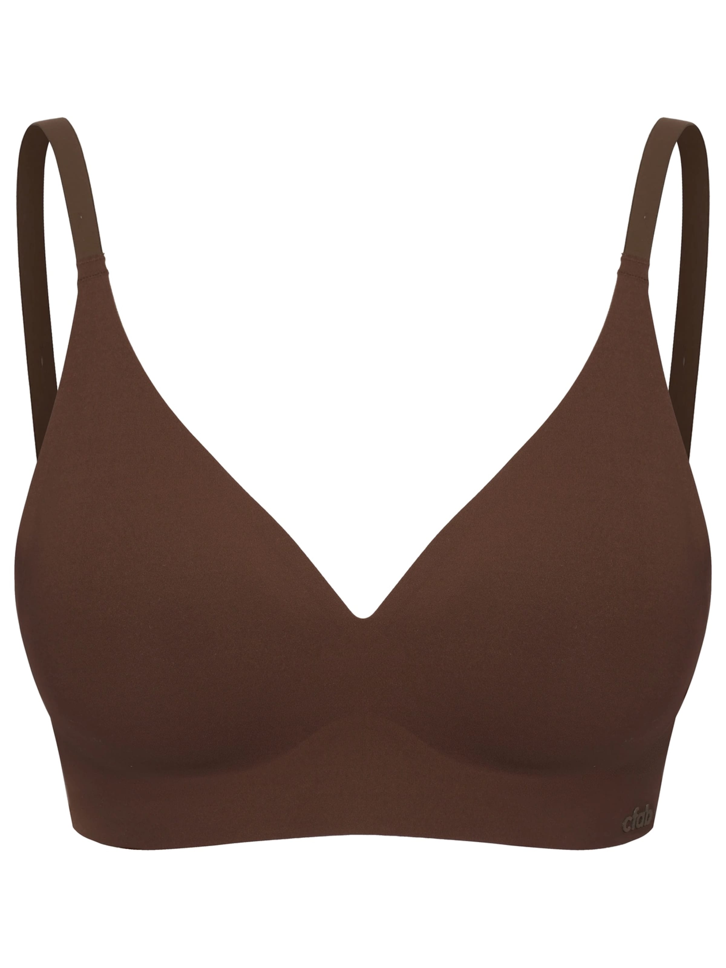 cfab Push-up BH‌‌‌‌‌‌‌ in Braun: Vorderseite