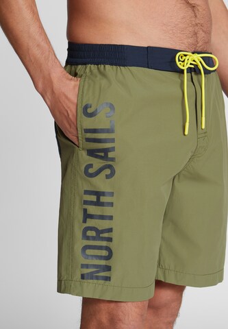 North Sails Board Shorts in Green