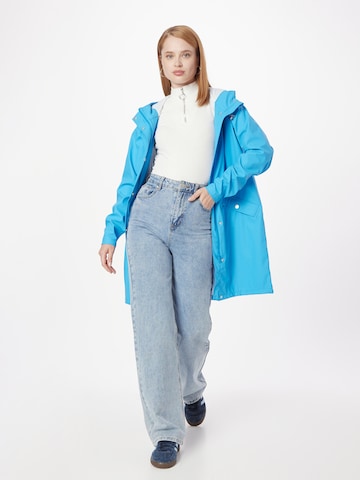 Manteau fonctionnel 'TAZI' ICHI en bleu