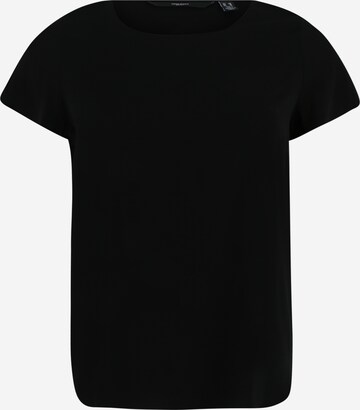 Vero Moda Curve T-shirt 'REBECCA' i svart: framsida