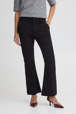 b.young Regular Pants 'DIXI' in Black: front