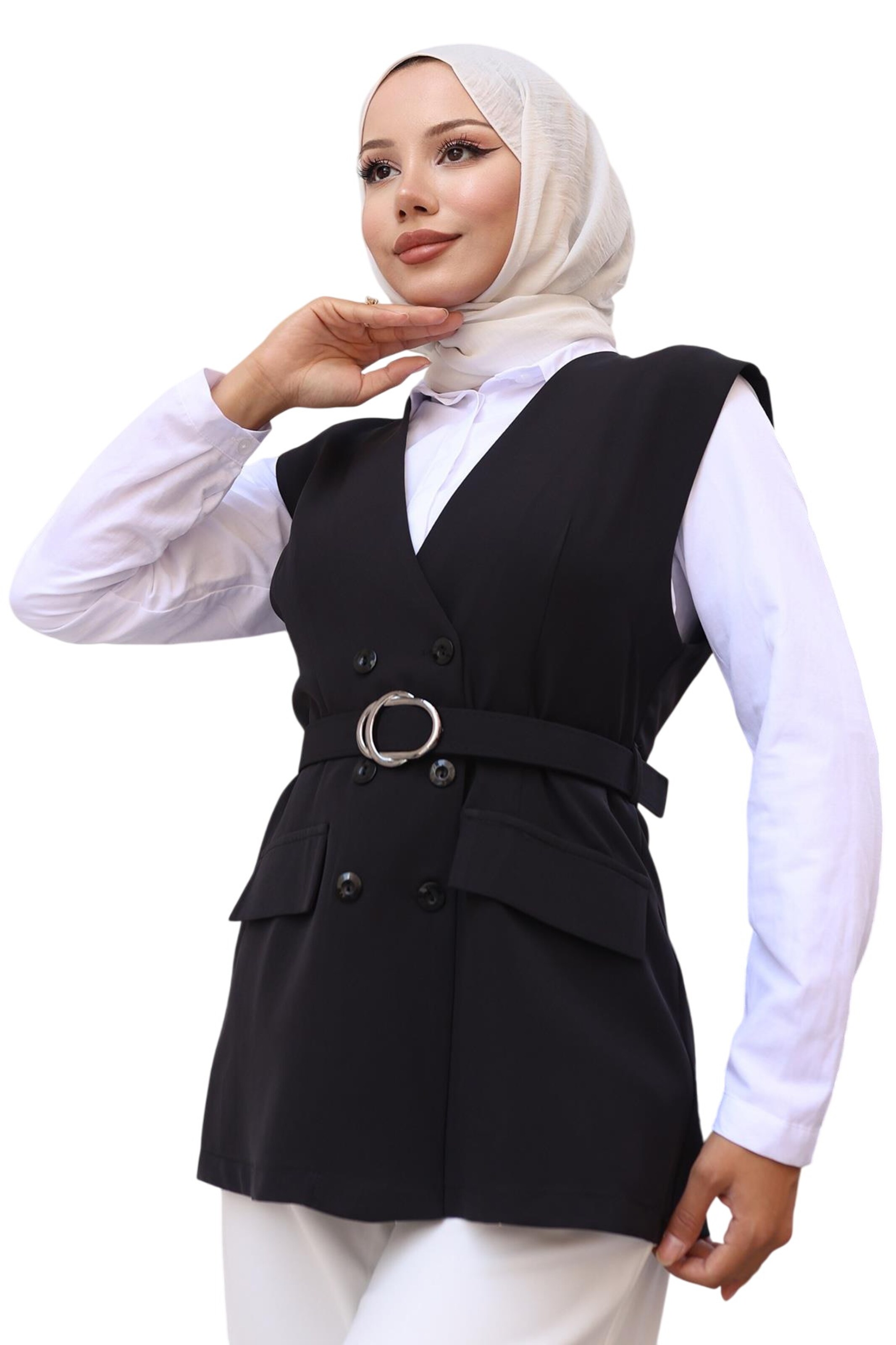 MODAMIHRAM Hosenanzug in Schwarz