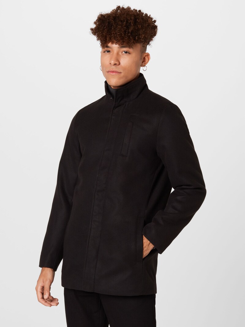 Men Clothing BLEND Between-seasons coats Black