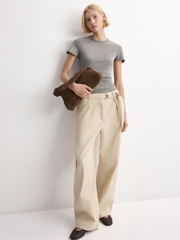 MANGO Tričko 'AXEL' - Sivá