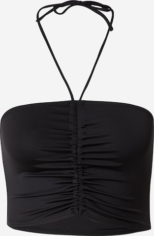 Monki Top in Black: front