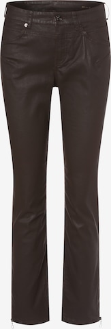 MAC Slim fit Jeans 'Rich' in Brown: front