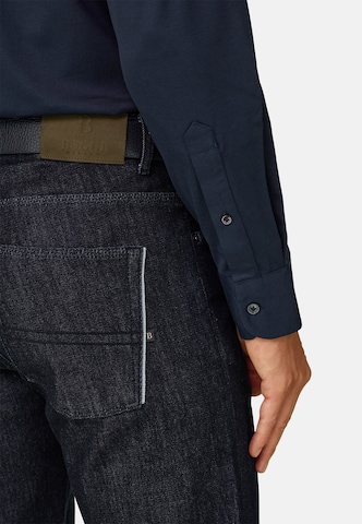 Boggi Milano Regular fit Overhemd in Blauw