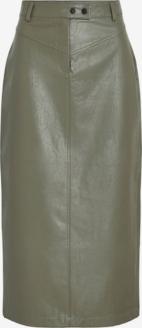 VILA Rok 'VILillian' in Groen: voorkant