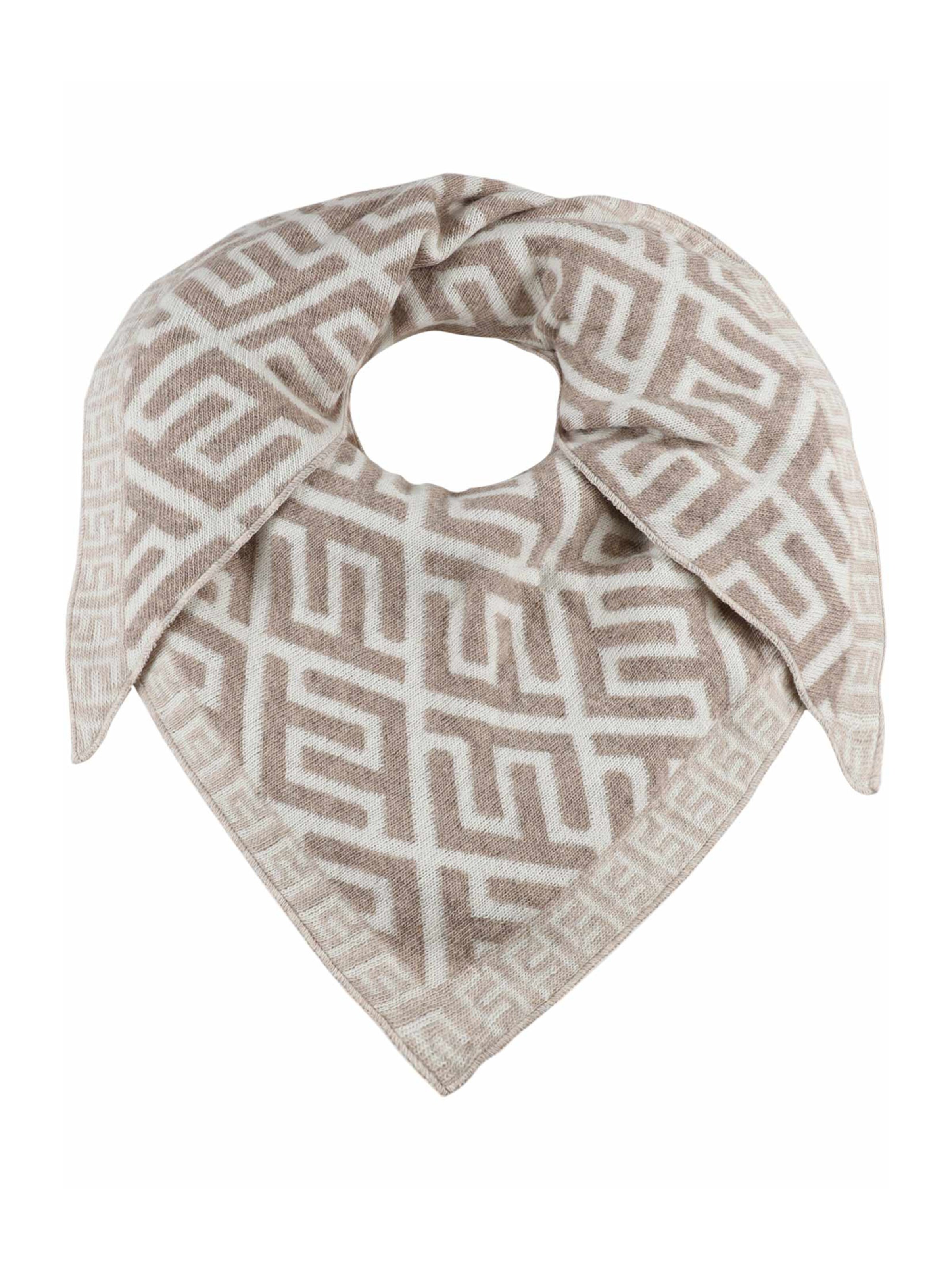 Frauen Schals & Tücher Zwillingsherz Tuch 'Trendy' in Beige, Dunkelbeige - LU16051 Frauen Schals & Tücher Zwillingsherz Tuch 'Trendy' in Beige, Dunkelbeige - LU16051