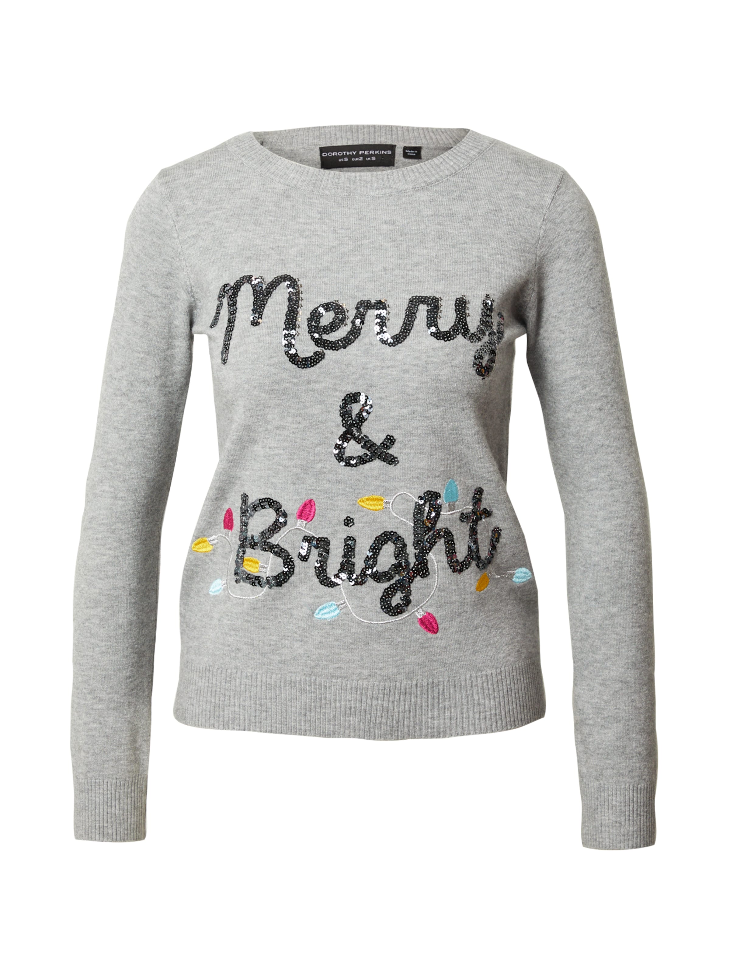 Dorothy Perkins Пуловер в сиво: отпред