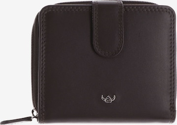 Porte-monnaies 'Polo ' GOLDEN HEAD en marron : devant