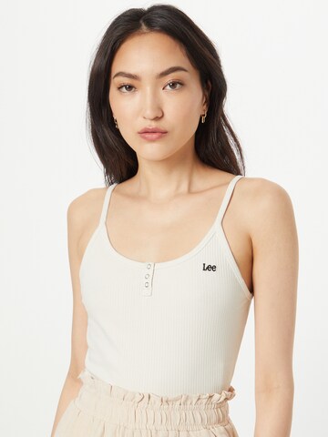 Lee Top in Beige: front