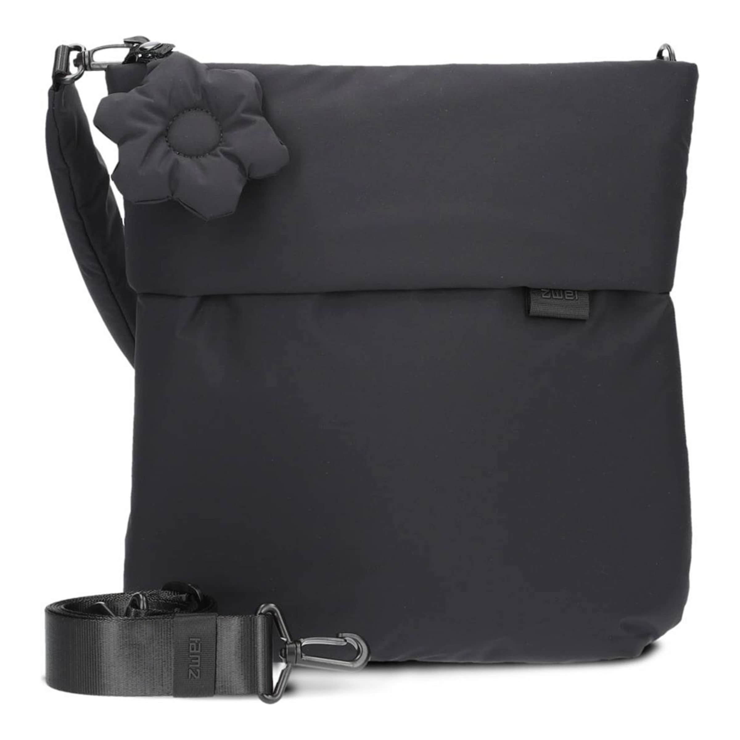 ZWEI Schoudertas 'Hannah' in Zwart: voorkant