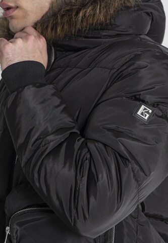 Gianni Kavanagh Winterjas 'Utility' in Zwart