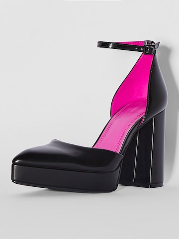 Bershka Официални дамски обувки в черно: отпред