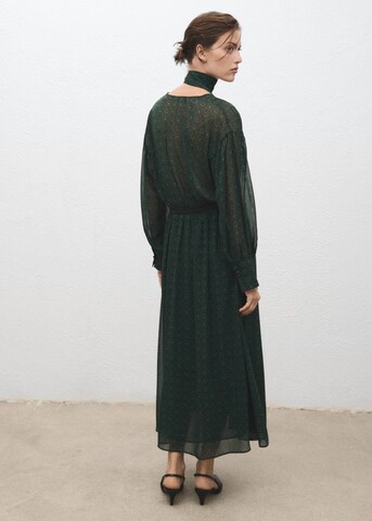 MANGO Shirt Dress 'Lucia' in Green