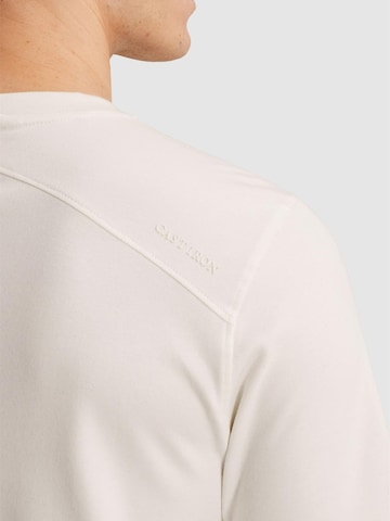 T-Shirt 'T-shirt in interlock jersey' CAST IRON en gris