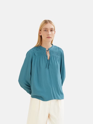 TOM TAILOR - Blusa em verde