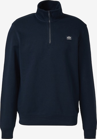 Sweat-shirt s.Oliver en bleu : devant
