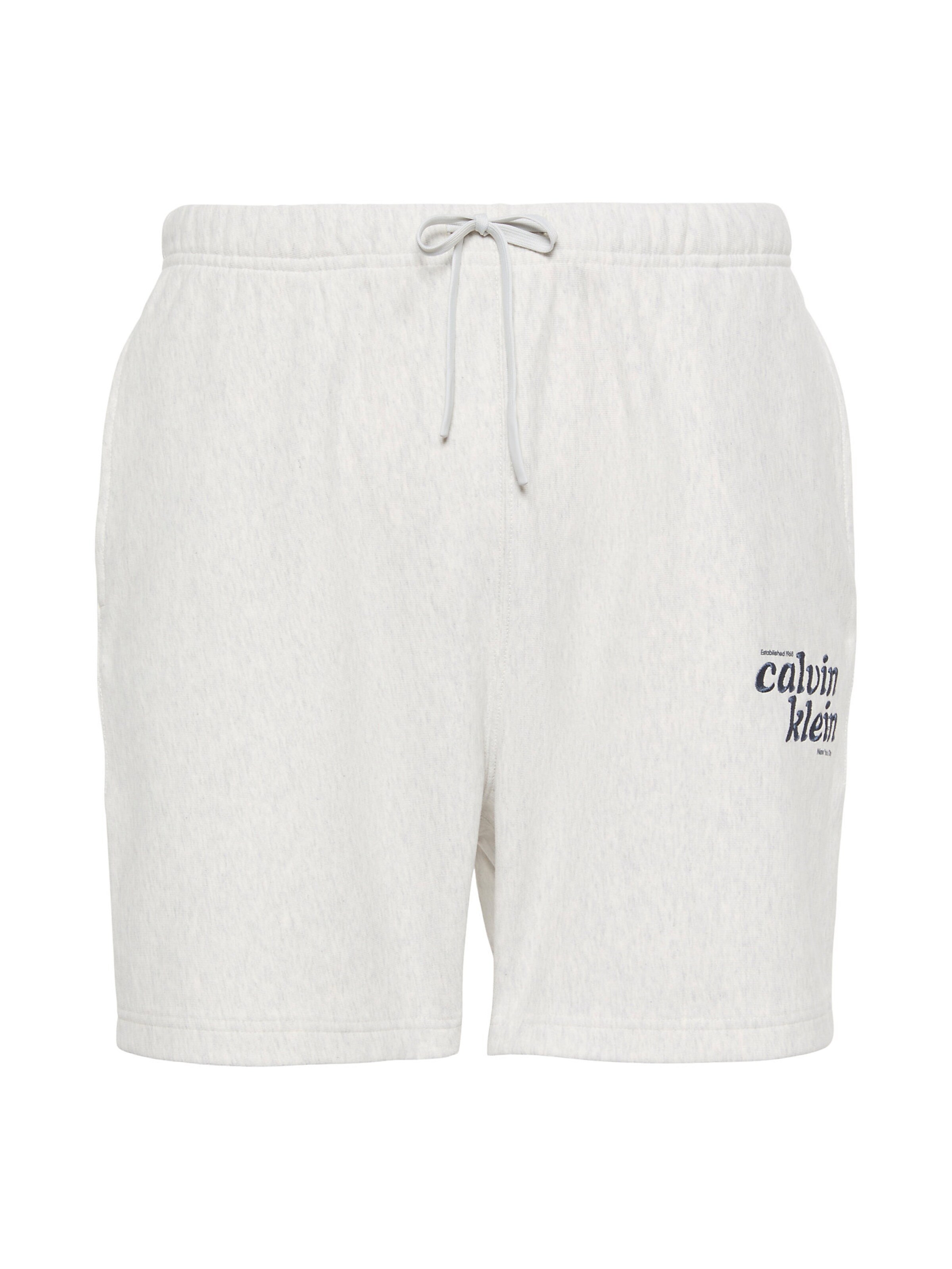 Calvin Klein Jeans Loosefit Shorts in Grau: Vorderseite